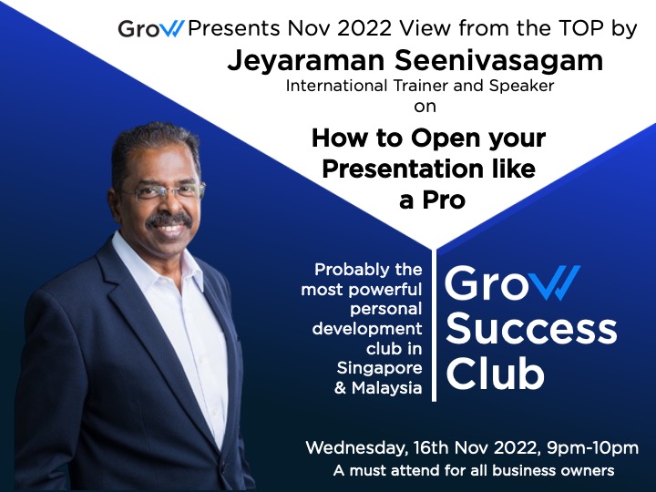 How to open your presentation like a pro