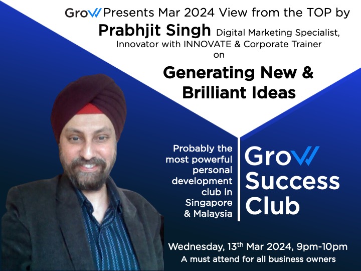 Generating New & Brilliant Ideas