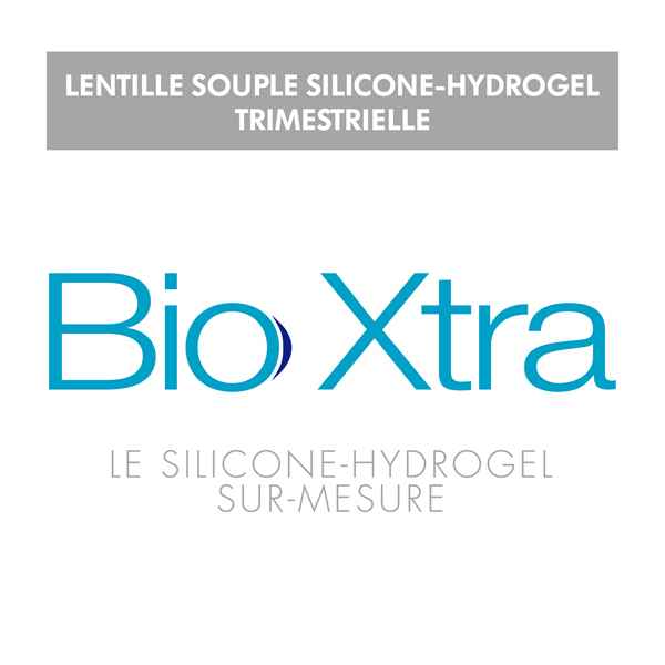 Bioxtra Hydrogel Contact Lenses, Quaterly, Custom Lens