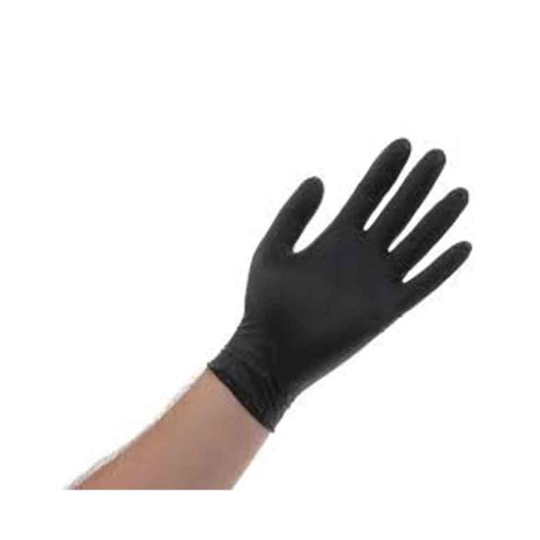 Powder-Free Nitrile Examination Gloves. Blacks