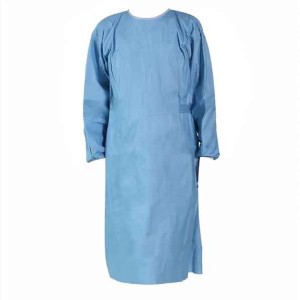 Sterile Disposable Medical SMS/PP/PE Non Woven Surgical Gown