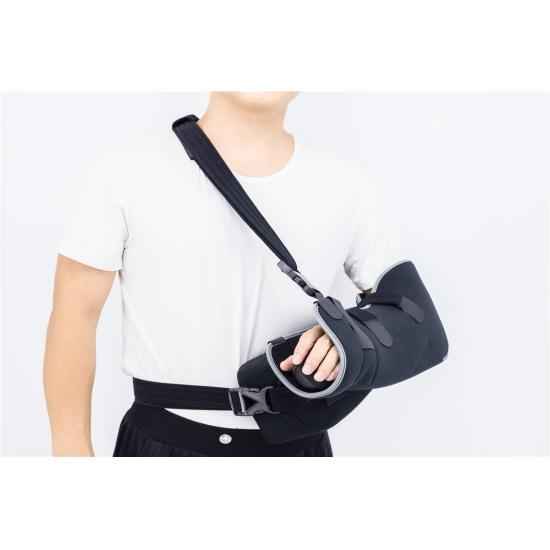 Adjustable Arm Sling With Shoulder Abduction Pillow And Waist Support Straps