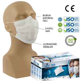 3-Layer Surgical Mask With Wires