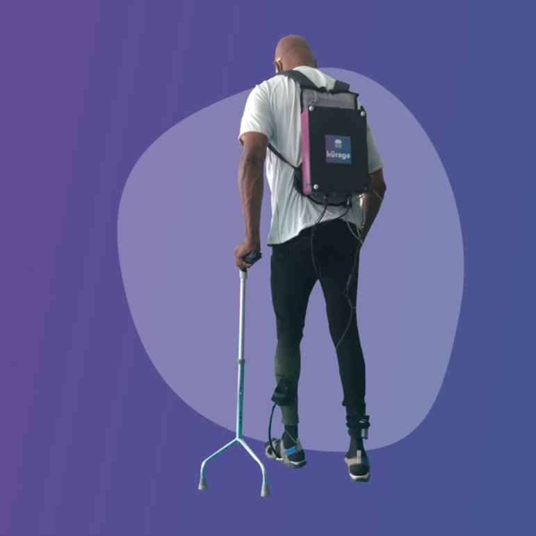 Walking rehabilitation: the Kurage assistive device.