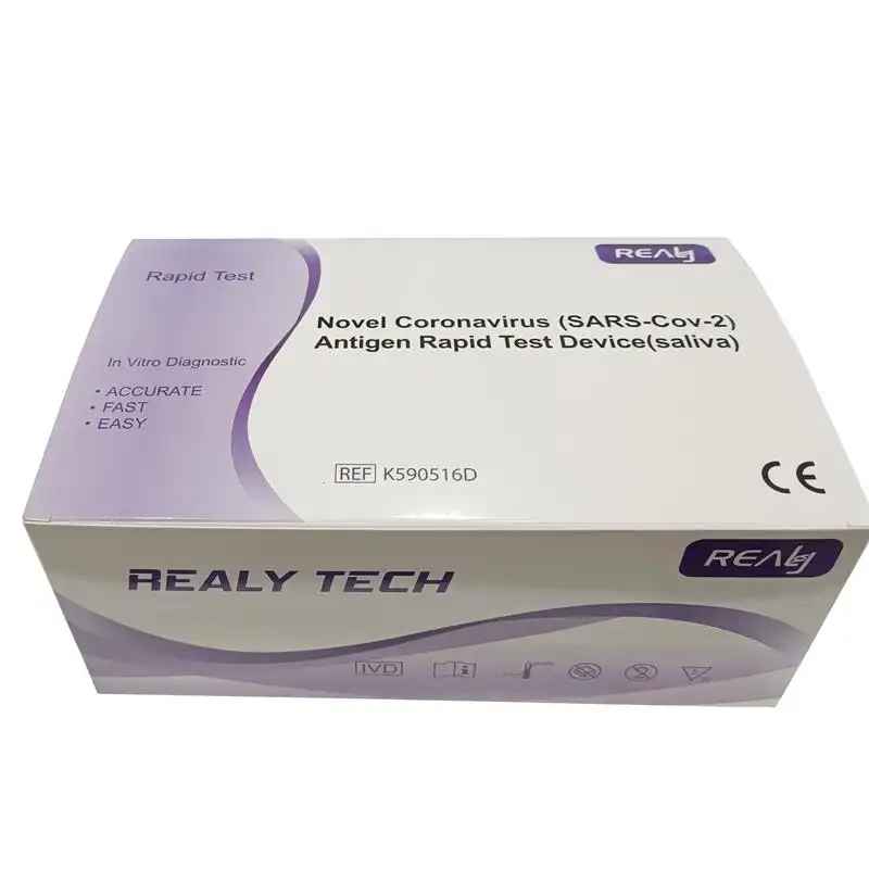 Novel Coronavirus (SARS-Cov-2) Antigen Rapid Test Device (Saliva)