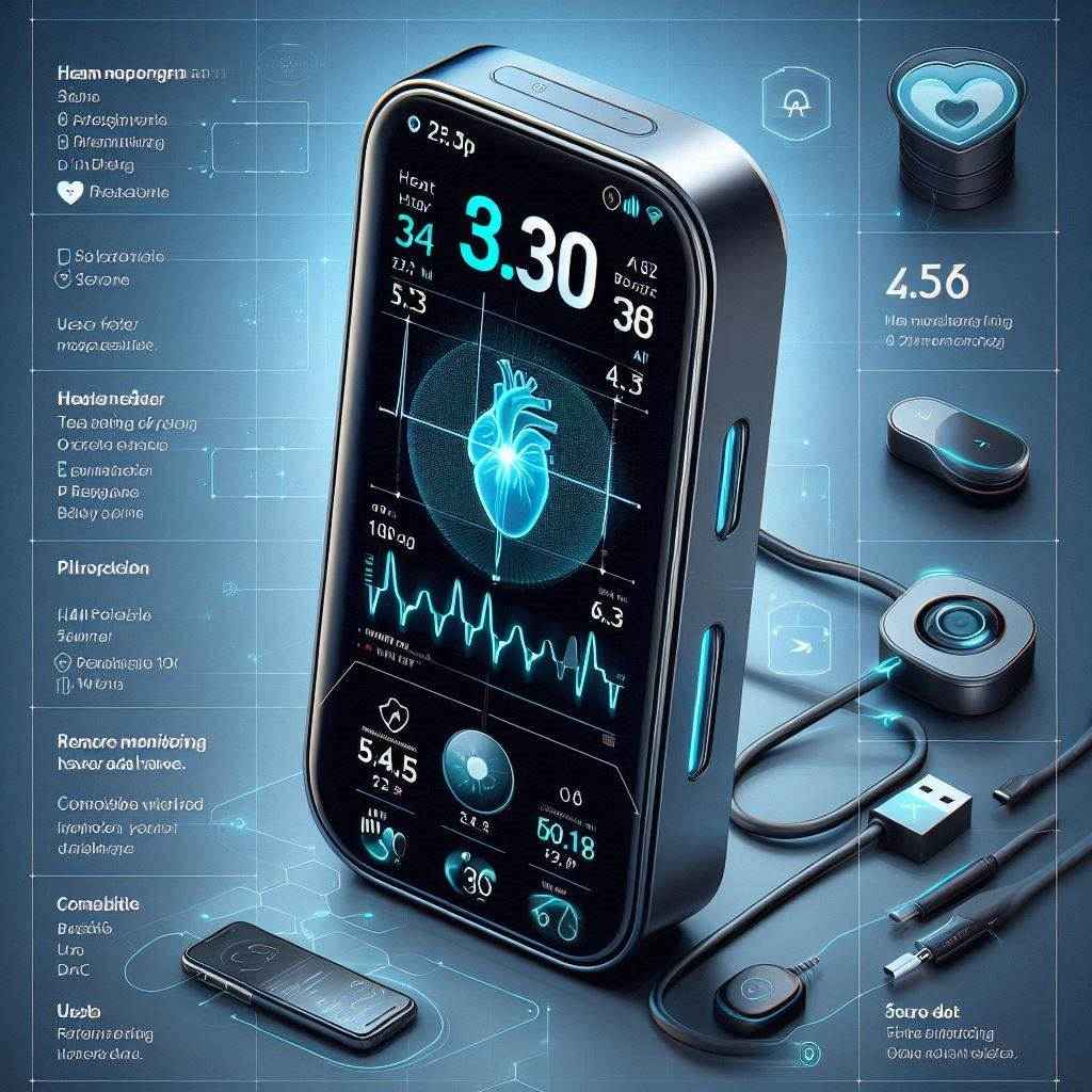 VitaPulse 3000 Cardiovascular Health Monitor