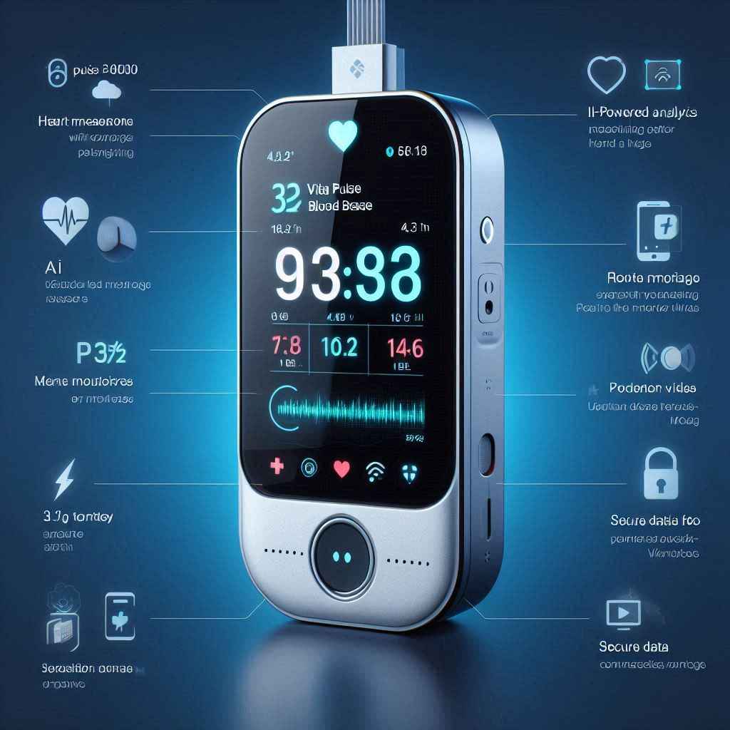 VitaPulse 3000 Cardiovascular Health Monitor