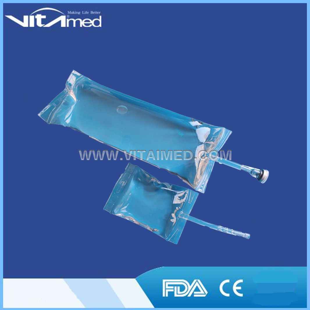 Disposable PVC Infusion Bag Empty Serum IV Bag