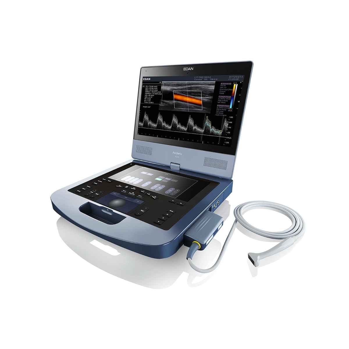 AX4 portable ultrasound machine + 1 probe