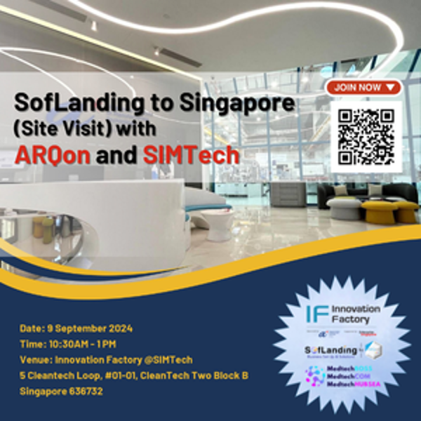 SofLanding ARQon & SIMTech, SIMTech, 9 Sep 2024