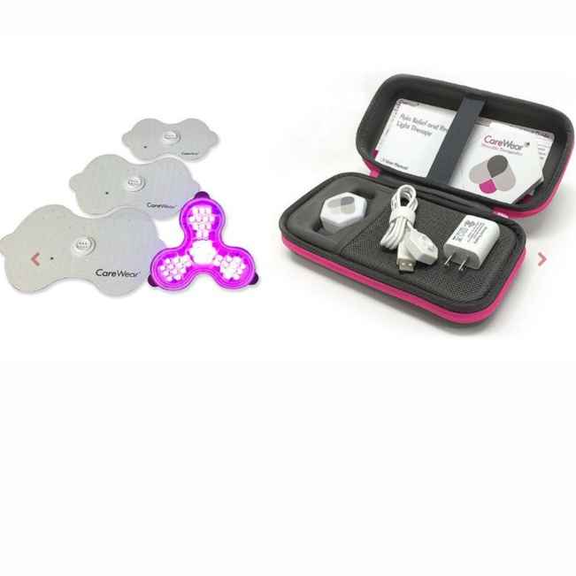 Single Light Therapy Kit, (SuperFlex P, 1 Clover, 1 Small, 1 Medium, 1 Large Light Patch Included, 160 Treatments)