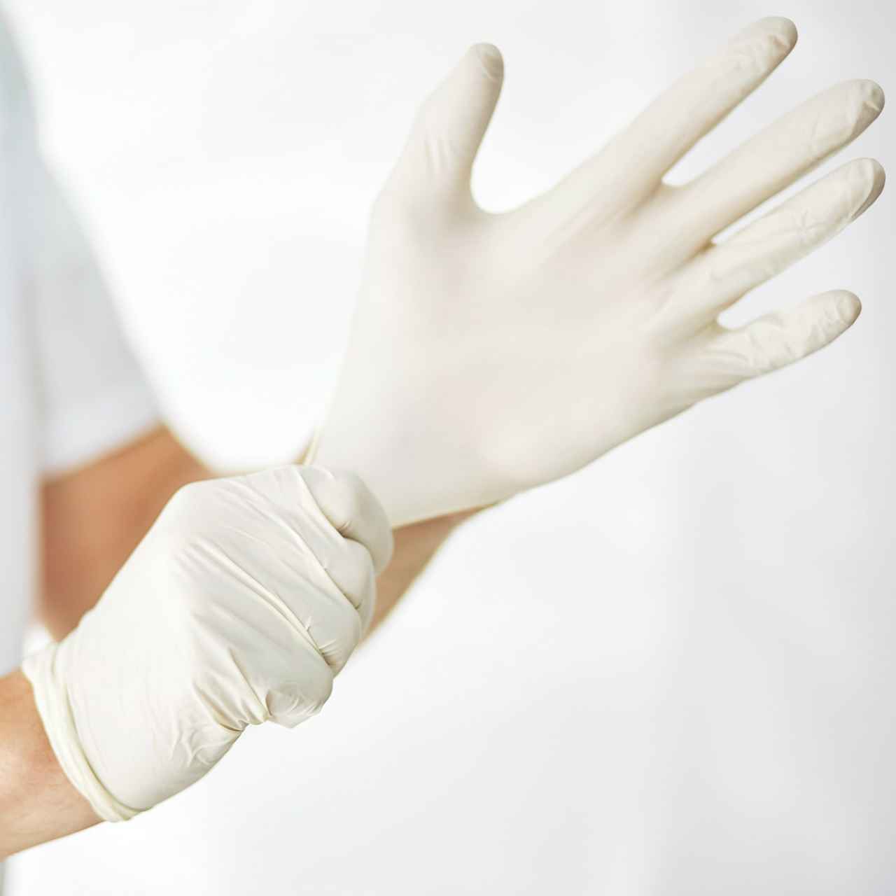SWIDENT POWDERED & POWDER-FREE LATEX EXAMINATION GLOVES
