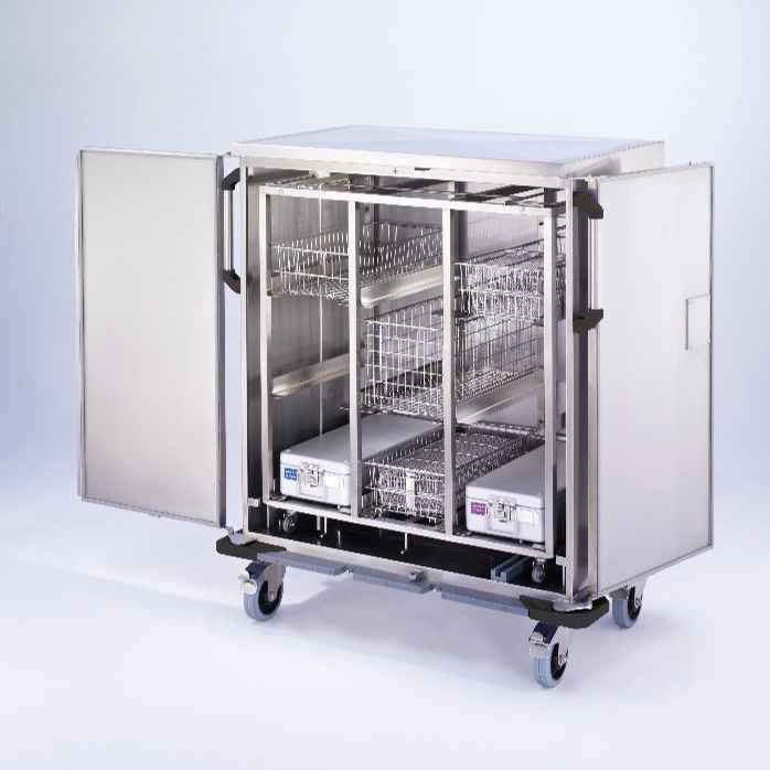 3 StU slide-in shelf, with support brackets