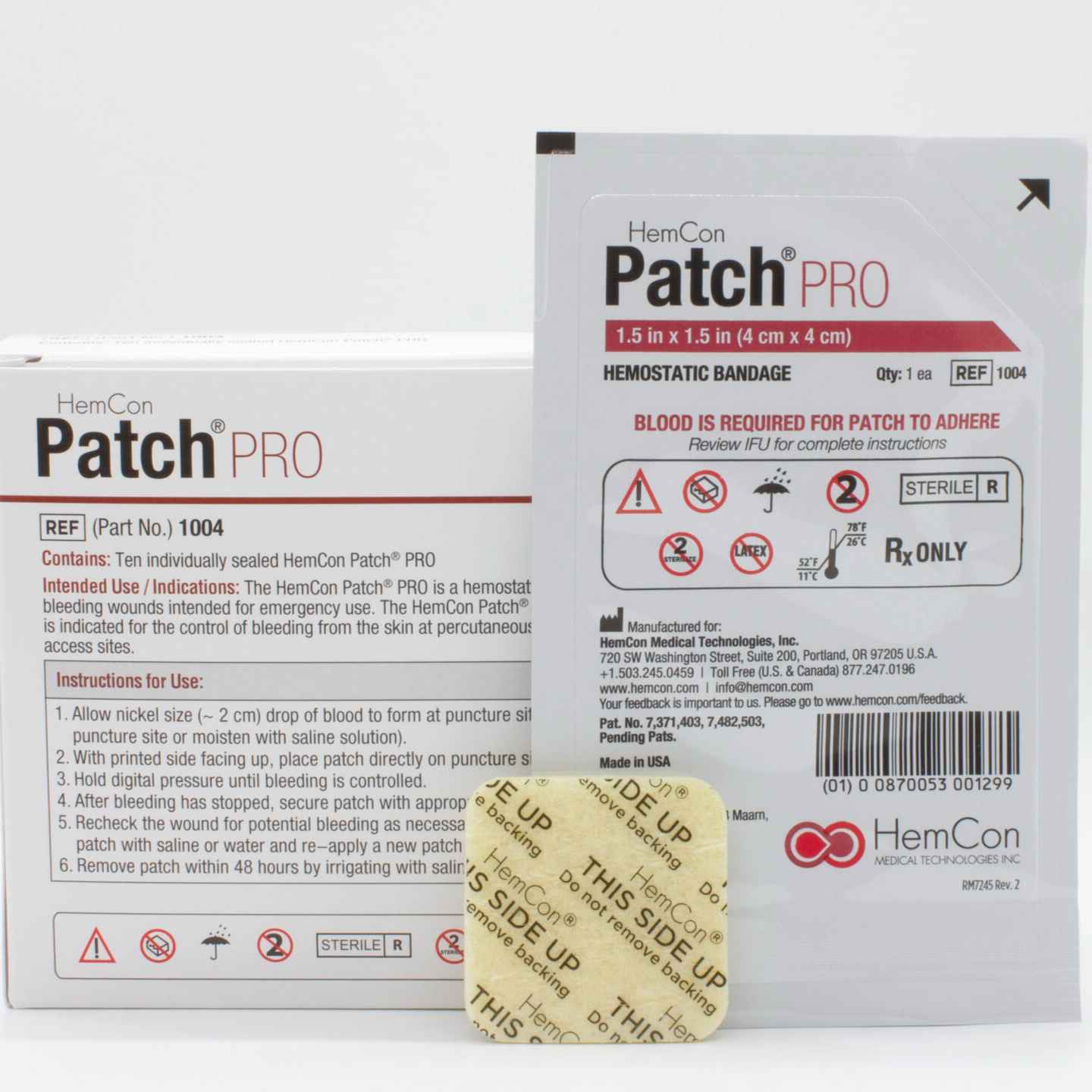 HemCon Patch® PRO