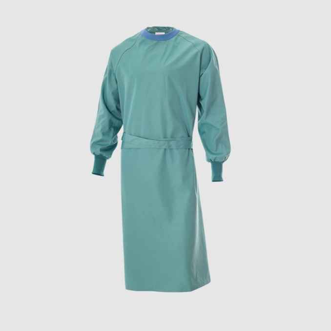 Reusable surgical and protective gown