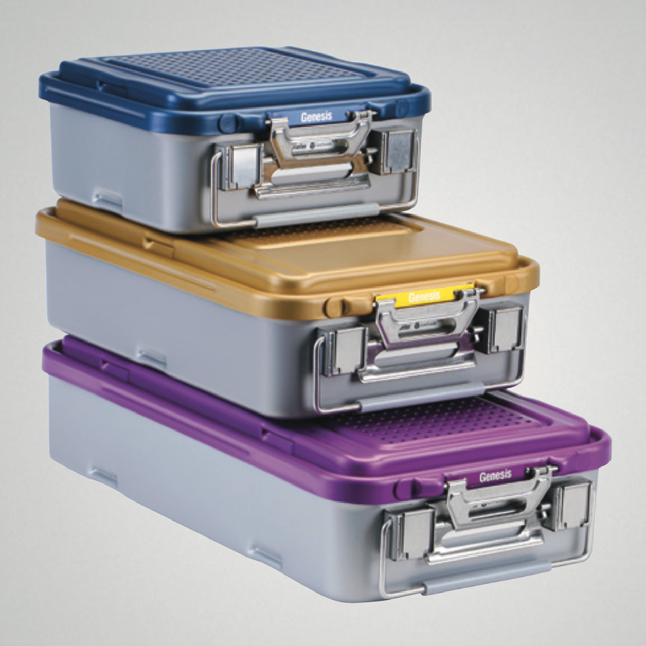 Genesis® Sterilization Half-length Container