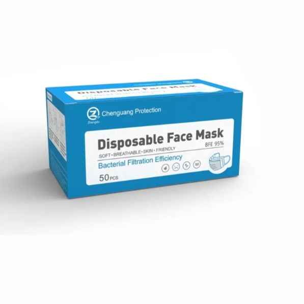 Mask Face FFP2 Disposable Mask 4 Layers Face Mask CE EN149 Respirator White Color Kid