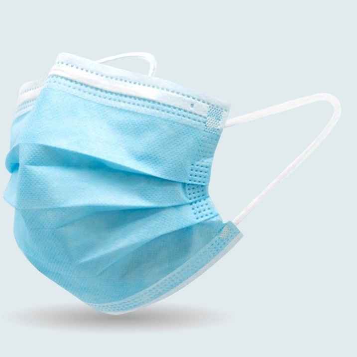 Disposable medical face mask