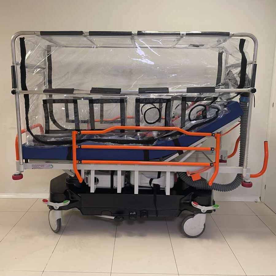 STR MK 4: emergency stretcher with biocontainment system