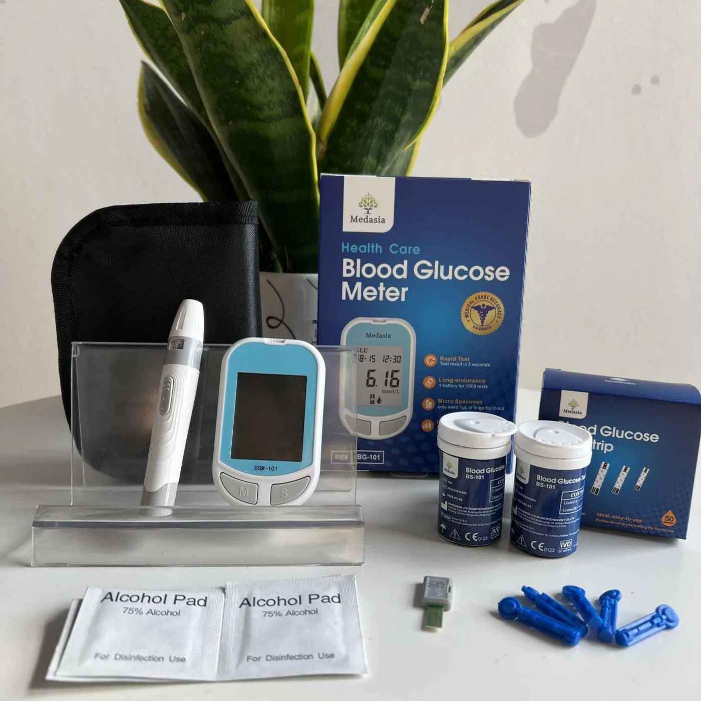 Digital Portable Blood Glucose Meter – Curanation