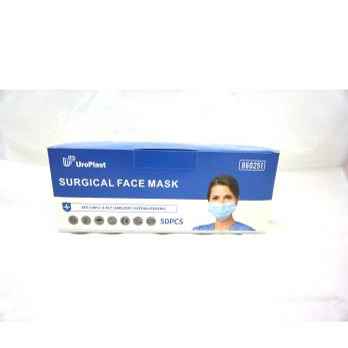 Disposable Blue Surgical Face Mask 3 ply ear loop (50 pieces per box)