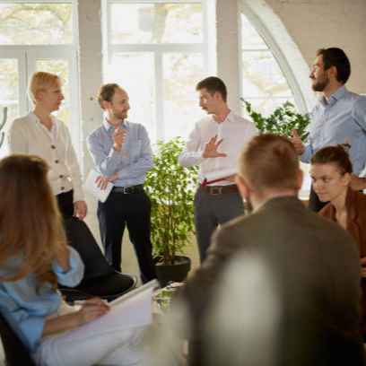 Development and organisation of in-house training