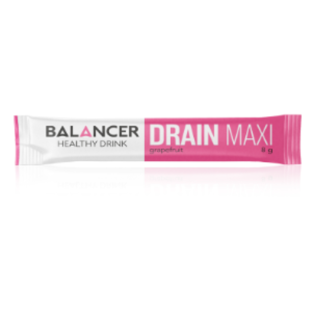 BALANCER DRAIN MAXI draining drink with Grapefruit flavor, 10 sticks